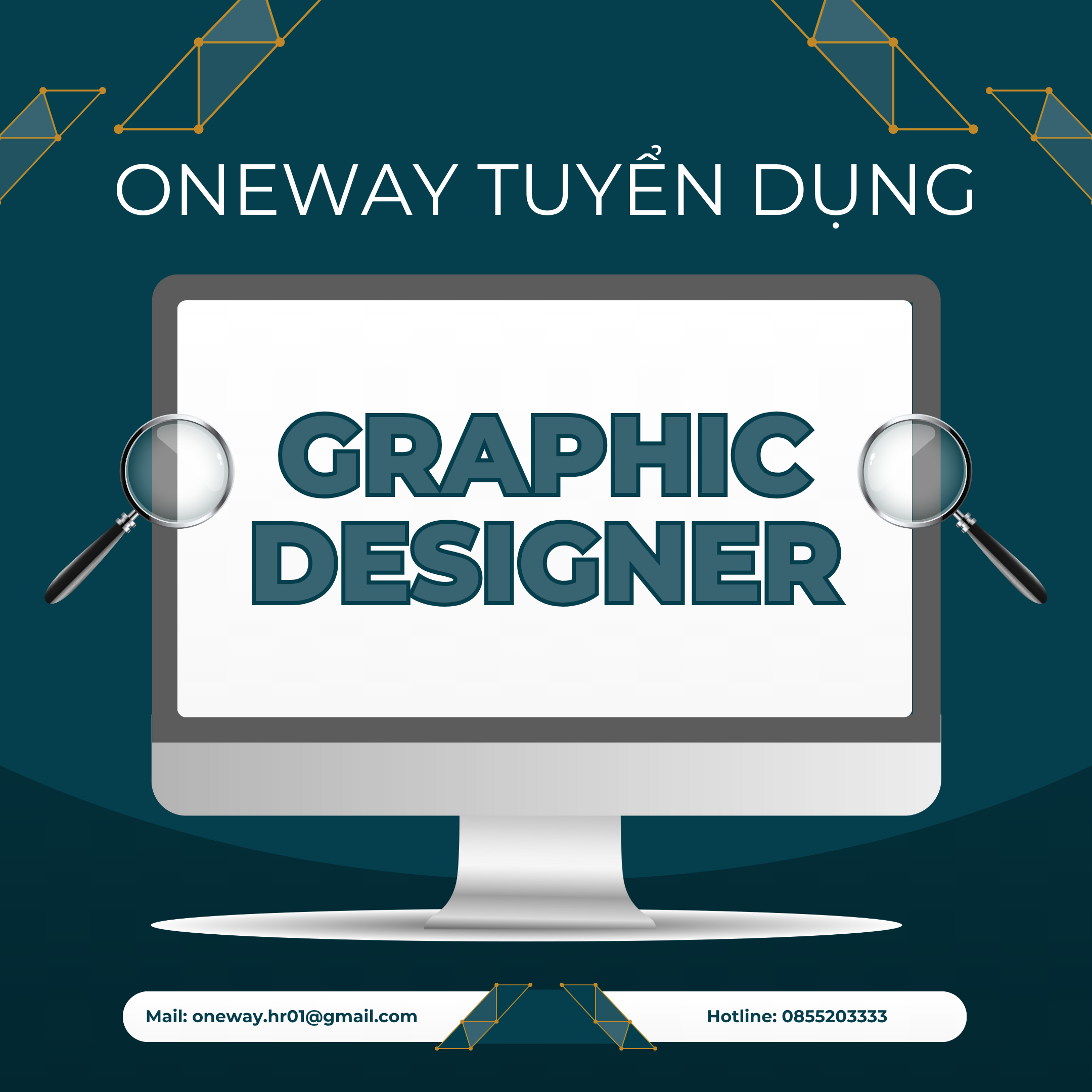 Oneway Tuyển Dụng Graphic Designer